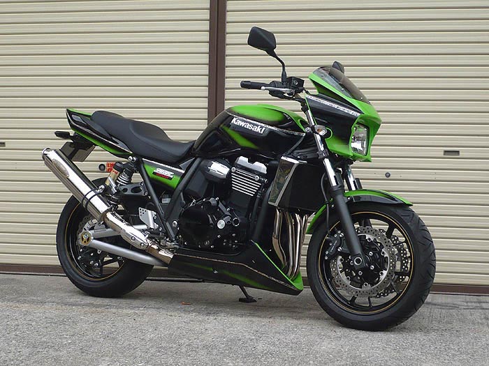 KAWASAKI ZRX1200 DAEG 軽量マフラー ZEEX スリップオン|テックサーフ